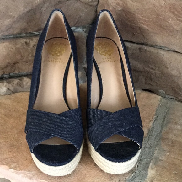 Vince Camuto Taryn Espadrille Wedge / SZ 8 - Picture 3 of 8